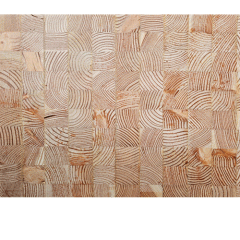 라치우드(낙엽송) 엔드그레인 도마재