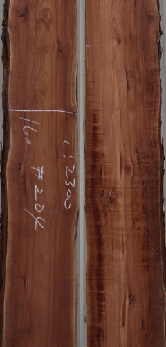 참죽나무204(두께32~36T x 폭185(평균) x 길이2300)